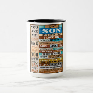 Caneca Nunca Esquece Que Eu Te Amo - Pai Ao Filho