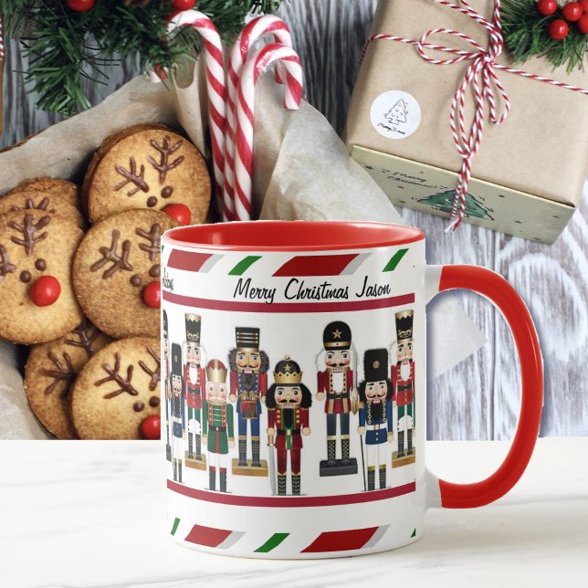 Caneca Nutcracker Personalize Name (Personalizar nome) e  (Criador carregado)
