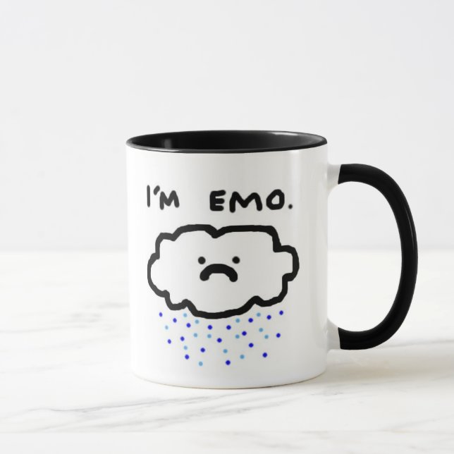 Caneca nuvem do emo (Direita)