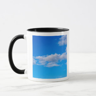 Caneca nuvens cúmulos sobre a Antártica Ocidental