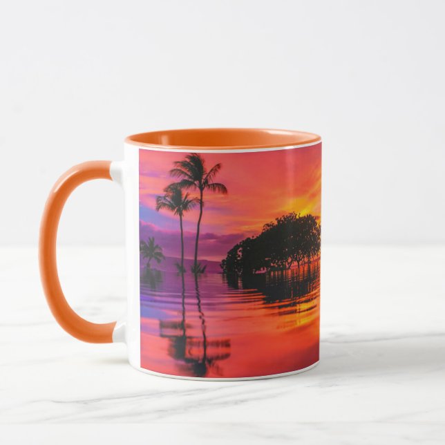 Caneca Nuvens majestosas & reflexão (Esquerda)