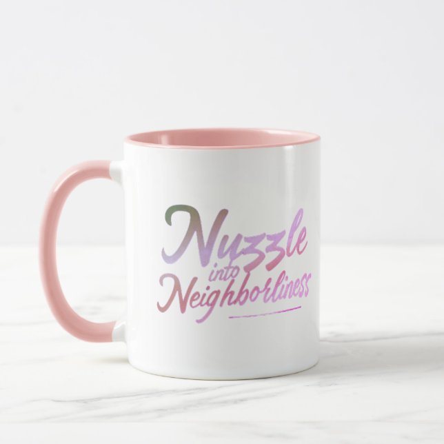 Caneca Nuzzle em Vizinhança (Esquerda)