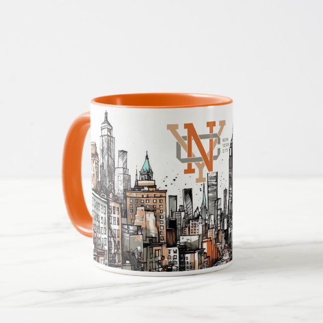 Caneca NYC Mug (Frente Esquerda)