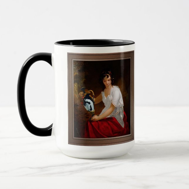 Caneca Nydia, A Menina Cega de Pompeia (Esquerda)