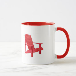 Caneca O Adirondacks está chamando - cadeira de