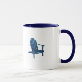 Caneca O Adirondacks está chamando - cadeira de