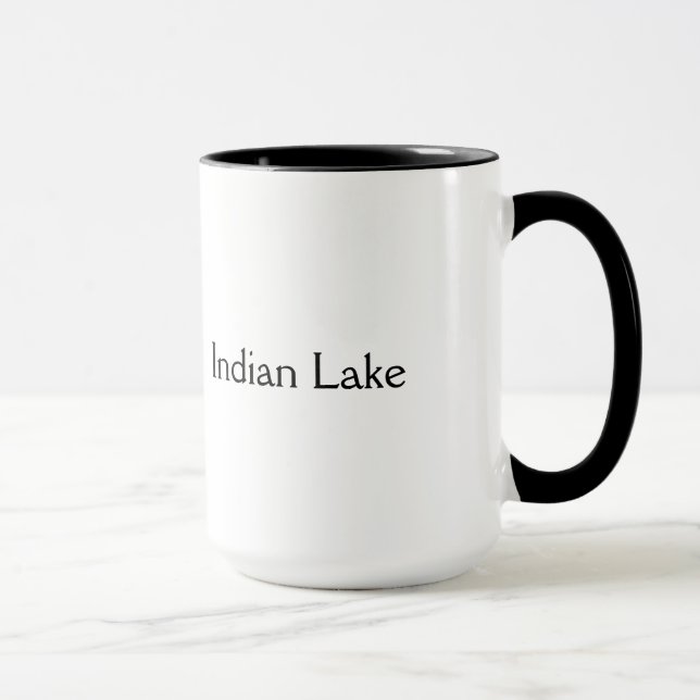 Caneca O Adirondacks está chamando - lago indiano (Direita)