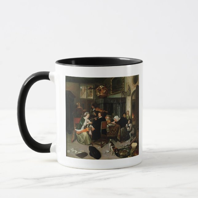 Caneca O agregado familiar Dissolute, 1668 (Esquerda)