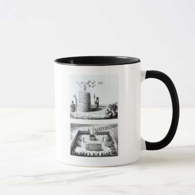 Caneca O alojamento e o Medawisos do profeta (Direita)