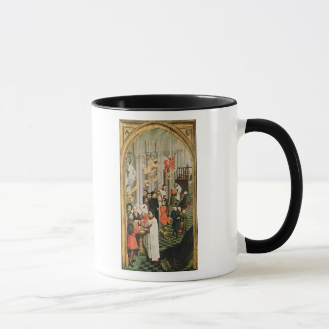 Caneca O Altarpiece de sete sacramentos (Direita)