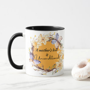 Caneca O amor de uma mãe é incondicional