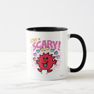 Caneca O amor é senhorita pequena Assustador