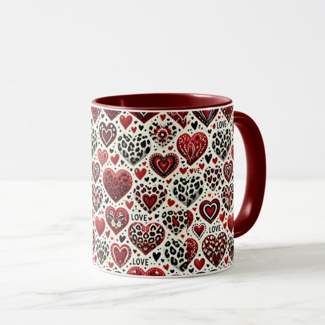 Caneca O amor está no ar (Frente Esquerda)