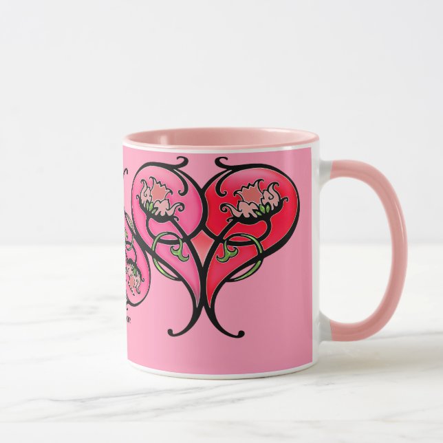 Caneca O amor está no Bloom (Direita)
