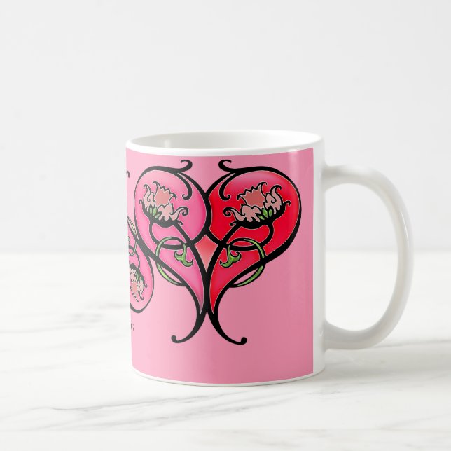 Caneca O amor está no Bloom (Direita)