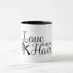 Caneca O Amor Está No Cabelo/Hairstylist