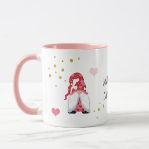 Caneca O amor não é o Gnome do Dia de os namorados cancel