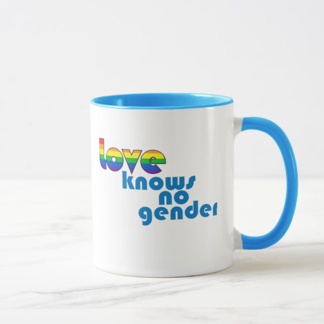Caneca O amor não sabe nenhum género (Direita)