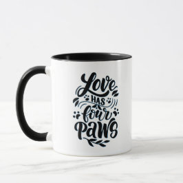 Caneca O Amor Tem Quatro Patas