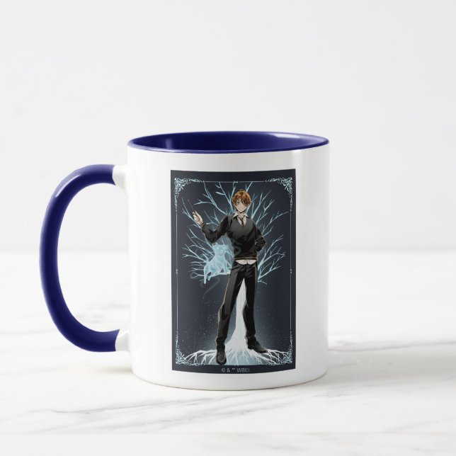 Caneca O anime Ron Weasley Jack Russell Terrier Patronus (Esquerda)