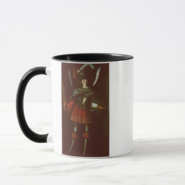 Caneca O Arcanjo Miguel por Francisco de Zurbarán Arte (Esquerda)
