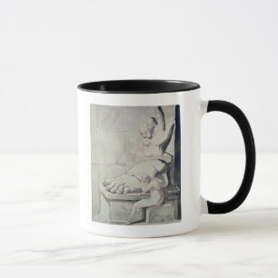 Caneca O artista no desespero sobre o valor de