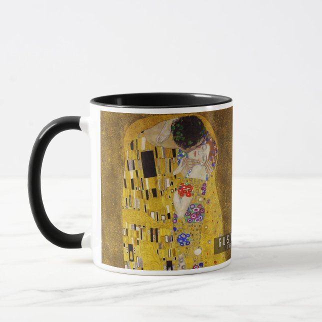 Caneca O Beijo - Gustav Klimt (Esquerda)