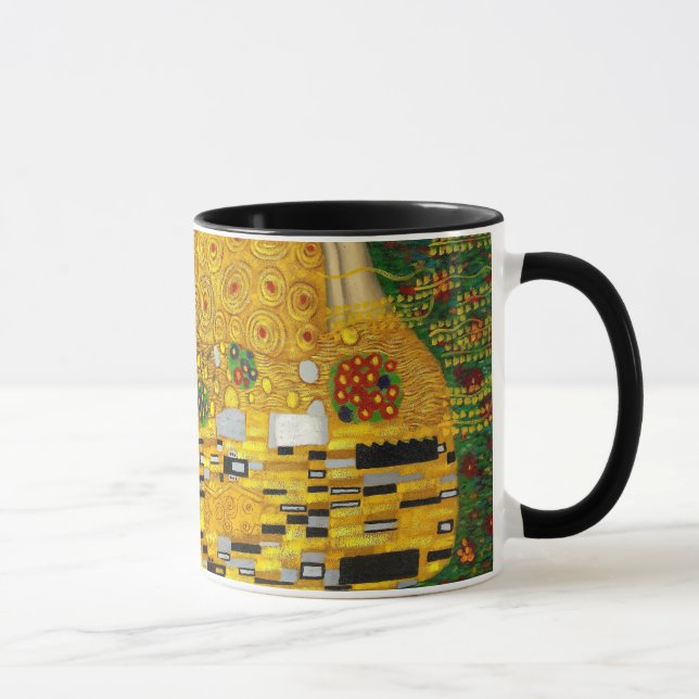 Caneca O beijo por Gustavo Klimt (Direita)