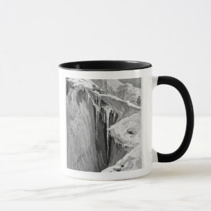 Caneca O Bergschrund no dente Blanche em 1865, de