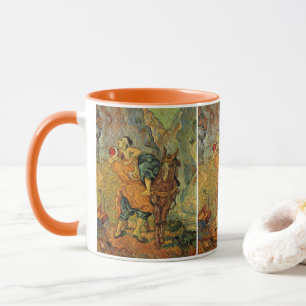 Caneca O bom samaritano de Vincent van Gogh