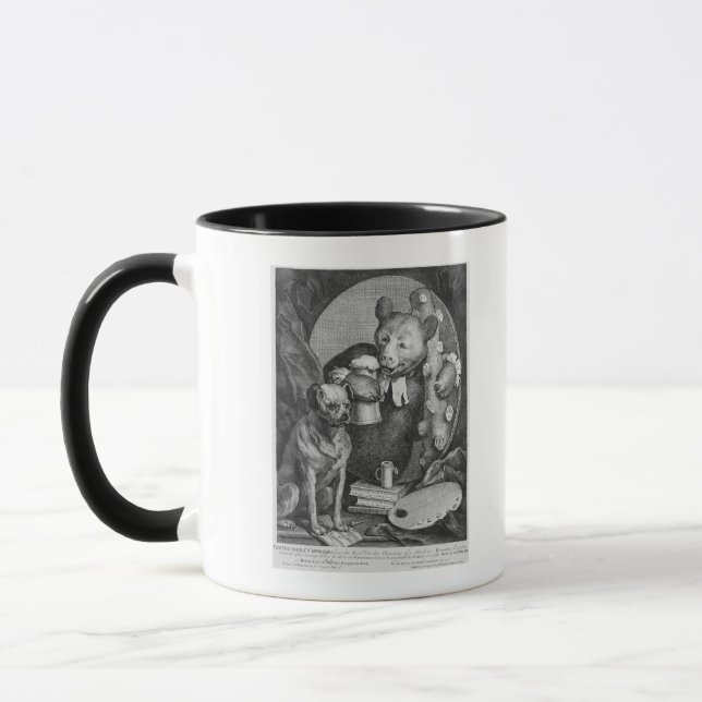 Caneca O Bruiser Charles Churchill, uma vez que (Esquerda)