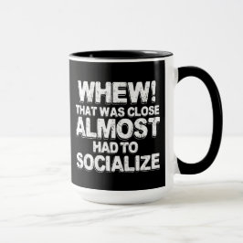 Caneca O café com Introverts