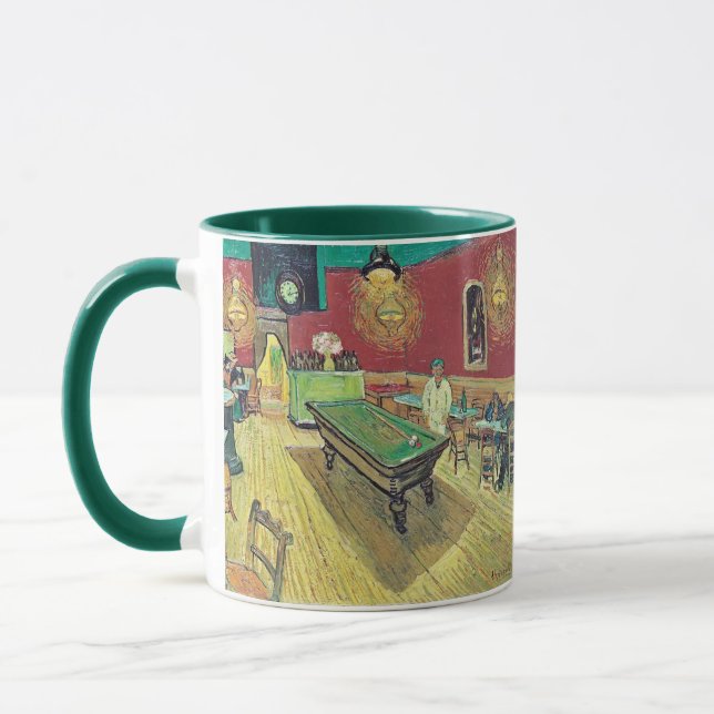 Caneca O Café da Noite de Van Gogh (Esquerda)