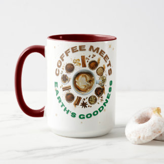 Caneca O Café Encontra a Bondade da Terra – Bebida Herbal