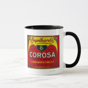 Caneca O café LabelLouisville de Engelhard, KY