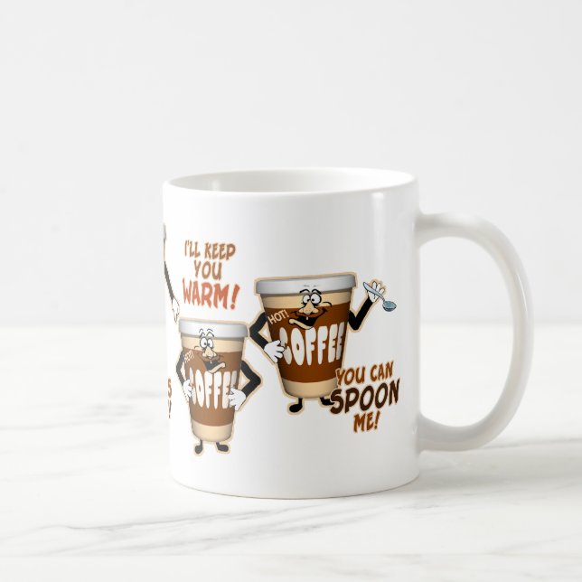 Caneca O café o mais engraçado (Direita)