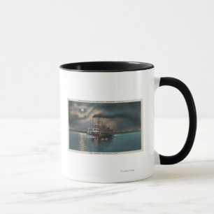 Caneca O Cairo, IL - opinião da noite do navio a vapor n