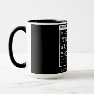 Caneca O Caminhão Estava Bem Ontem, Mecânico Engraçado