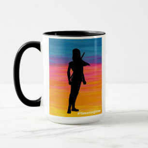 Caneca O caminho da garota guerreira