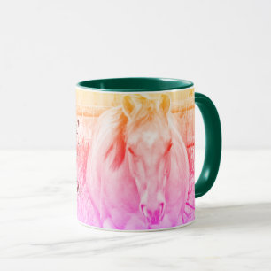 Caneca O caminho para o meu coração (arco-íris)