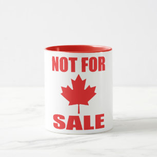 Caneca O Canadá NÃO é para venda