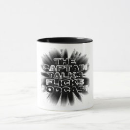 Caneca O capitão Fala Súbito Podcast (abrigo secreto)