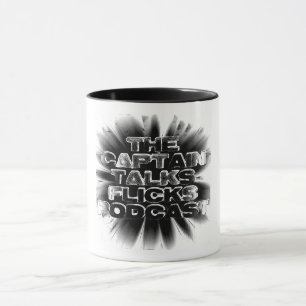 Caneca O capitão Fala Súbito Podcast (abrigo secreto)