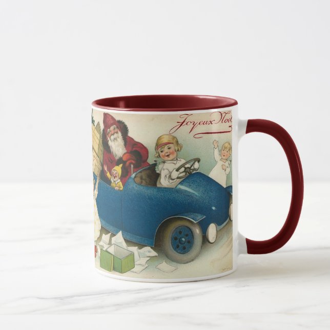 Caneca O carro do papai noel (Direita)
