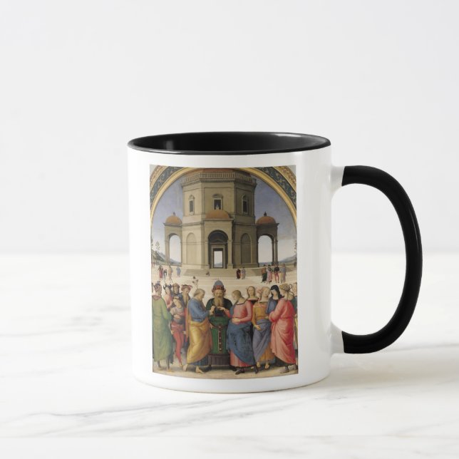 Caneca O casamento do Virgin, 1500-04 (Direita)