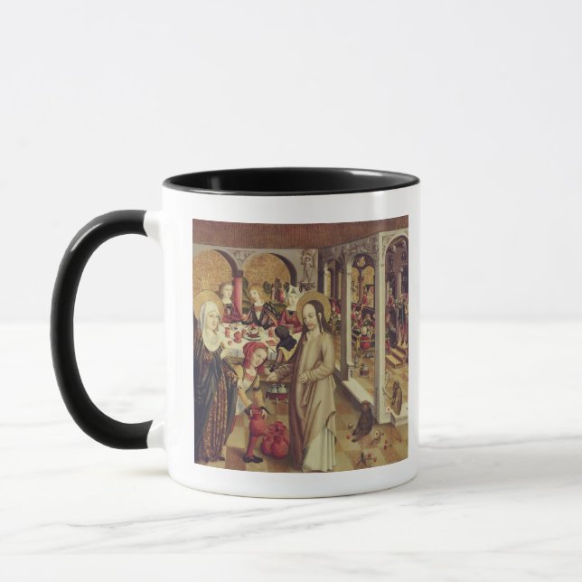 Caneca O casamento em Cana, c.1500 (Esquerda)
