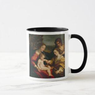 Caneca O casamento místico de St. Catherine de