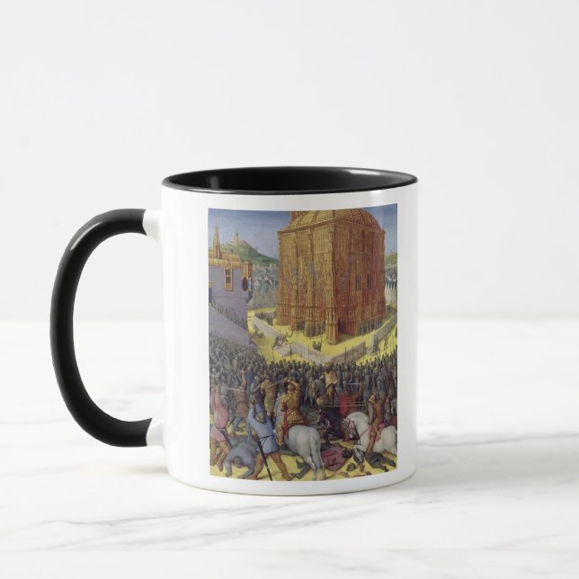 Caneca O cerco de Jerusalem por Nebuchadnezzar (Esquerda)