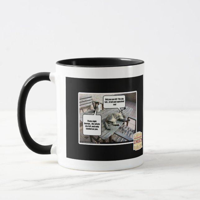 Caneca O céu está caindo (Esquerda)