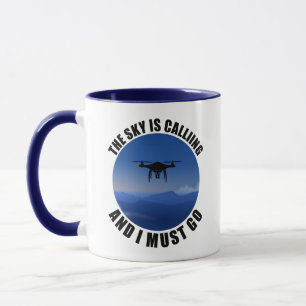 Caneca O Céu Está Ligando E Eu Tenho Que Ir Para O Pilo